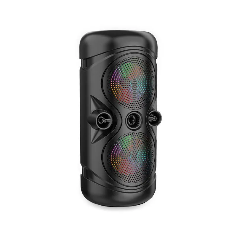 16W Portable Wireless Bluetooth Speaker with RGB LED Lighting Outdoor