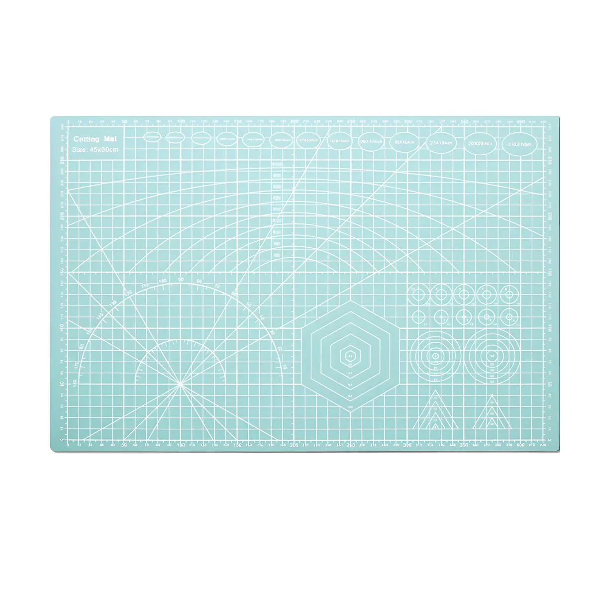 Cutting Mat A3 5-Ply Craft Mat Self Healing Cutting Mat 45x30cm Art Mat - Mint Green