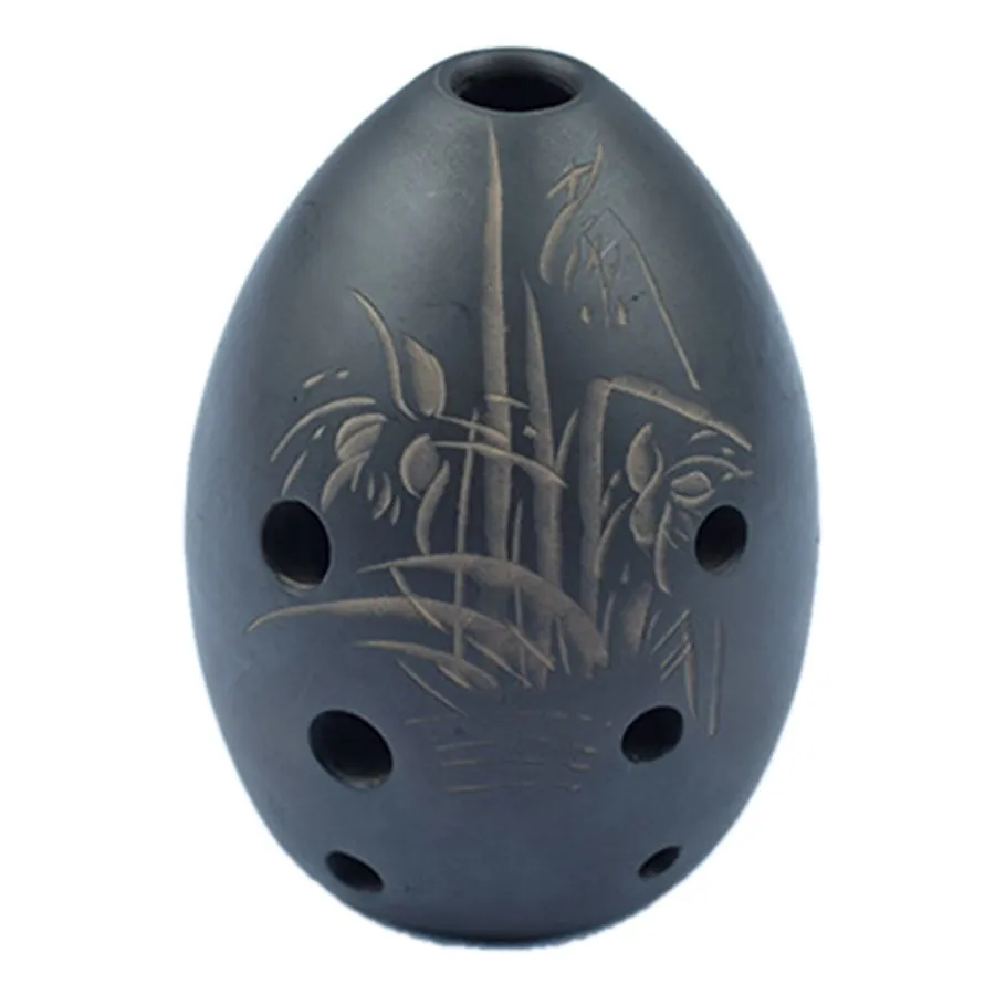 Music Xun Pottery National Wind Instruments Eight Holes Small Pottery