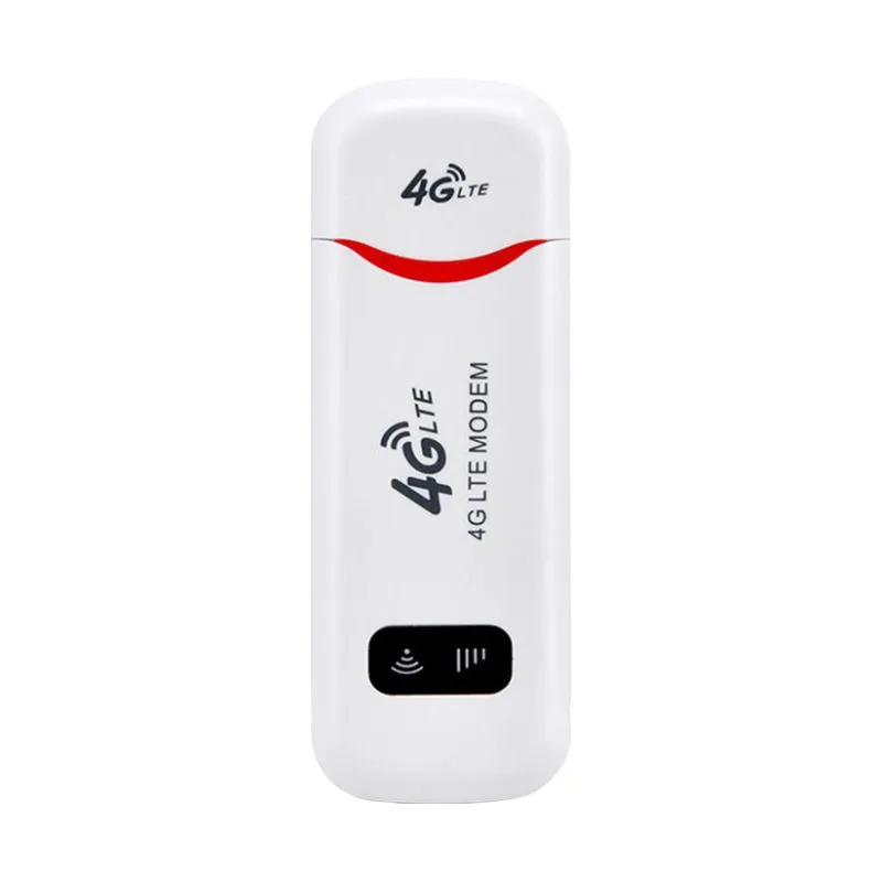 White 4G WiFi USB Dongle - Portable Wireless Internet Adapter
