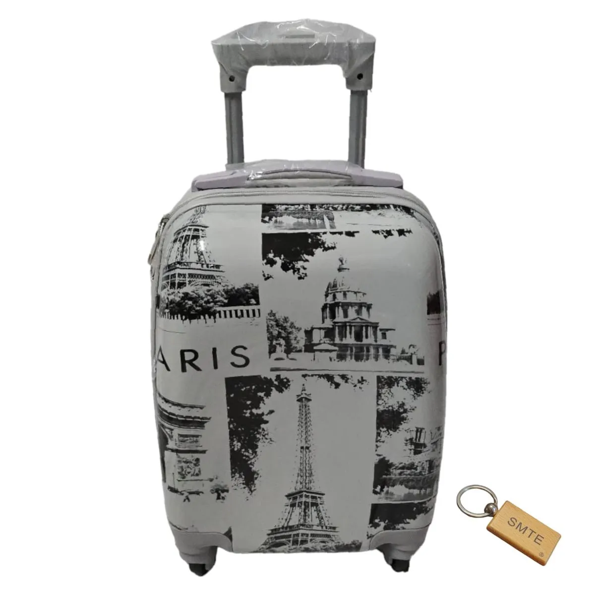 SMTE - Quality Kiddies Cartoons Hand Luggage/ Suitcase for Kids- X15-Paris