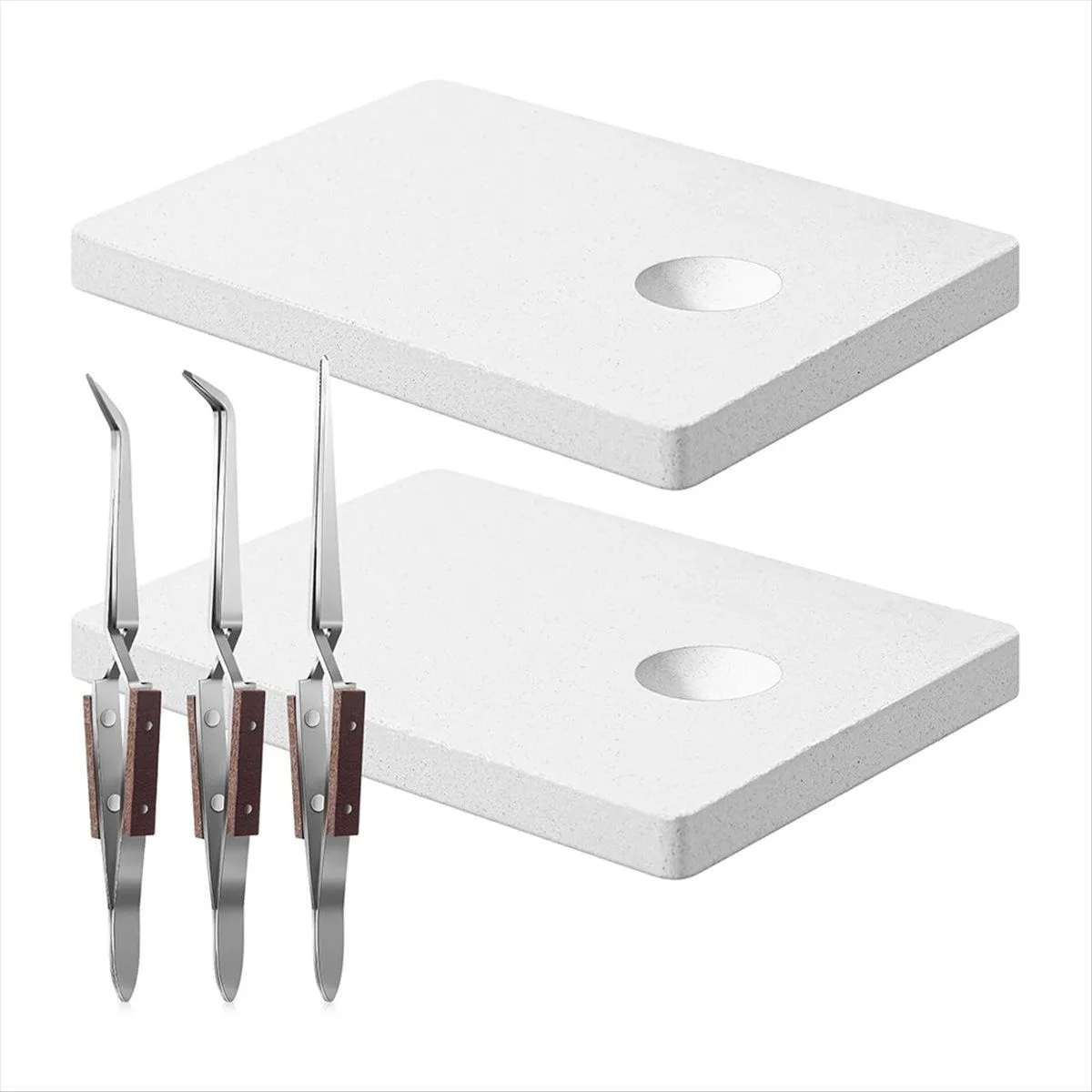 Jewelry Soldering Kit 2 Ceramic Soldering Plates Soldering Plate