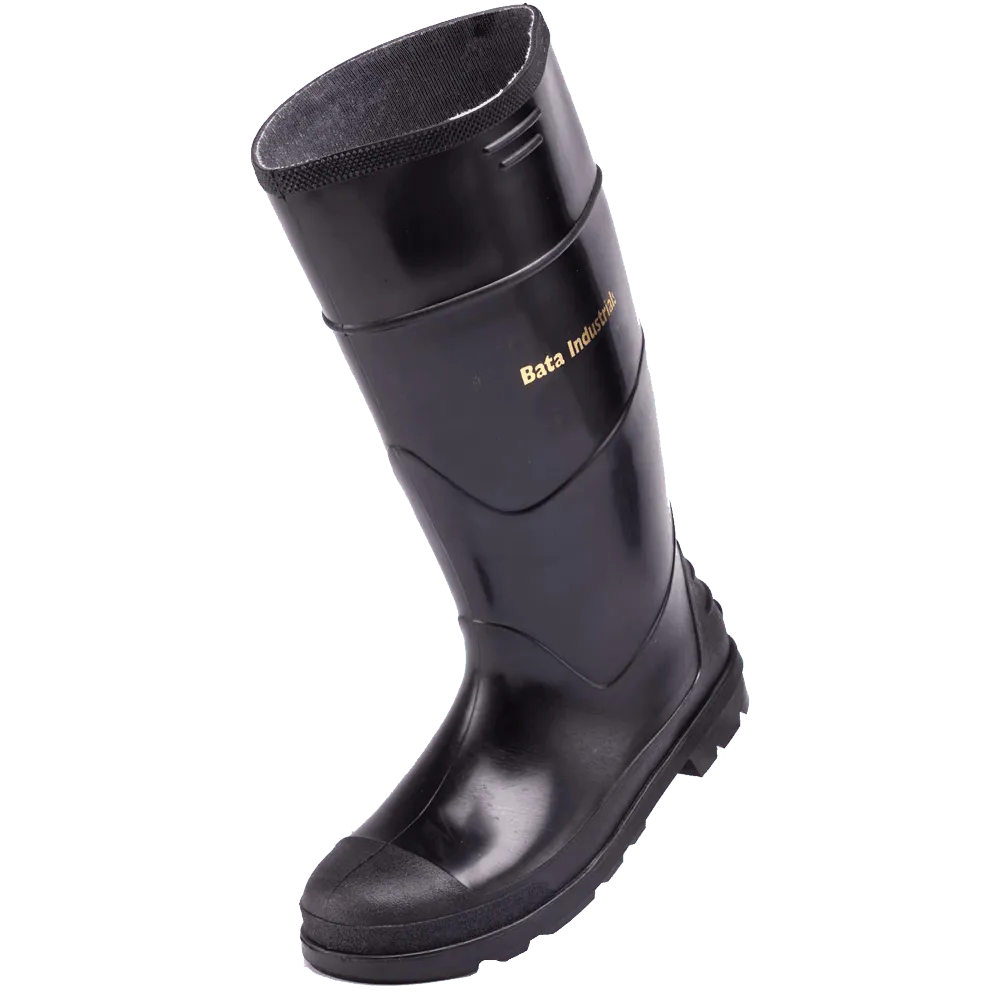 Bata Jobber Gumboot Black - Size 10