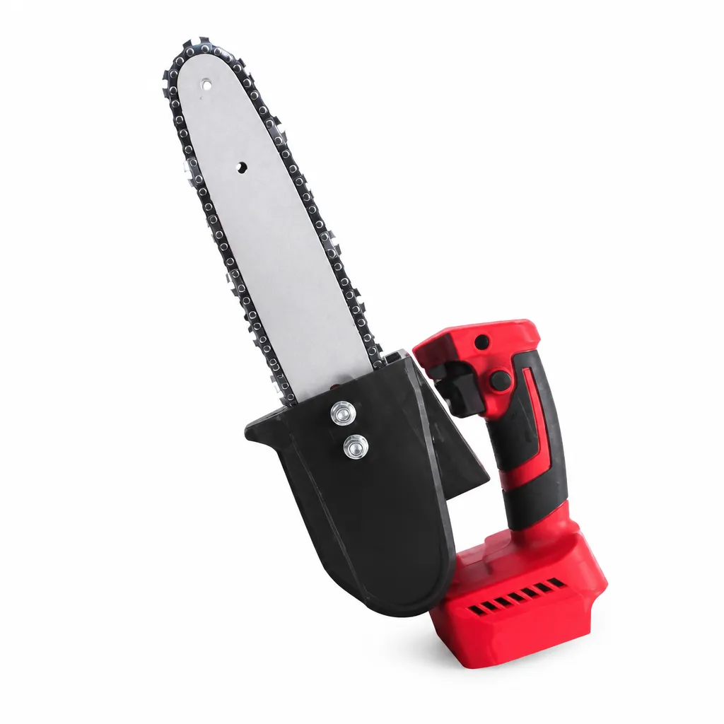Chainsaw with Ergonomic Handle for Wood Cutting and Pruning