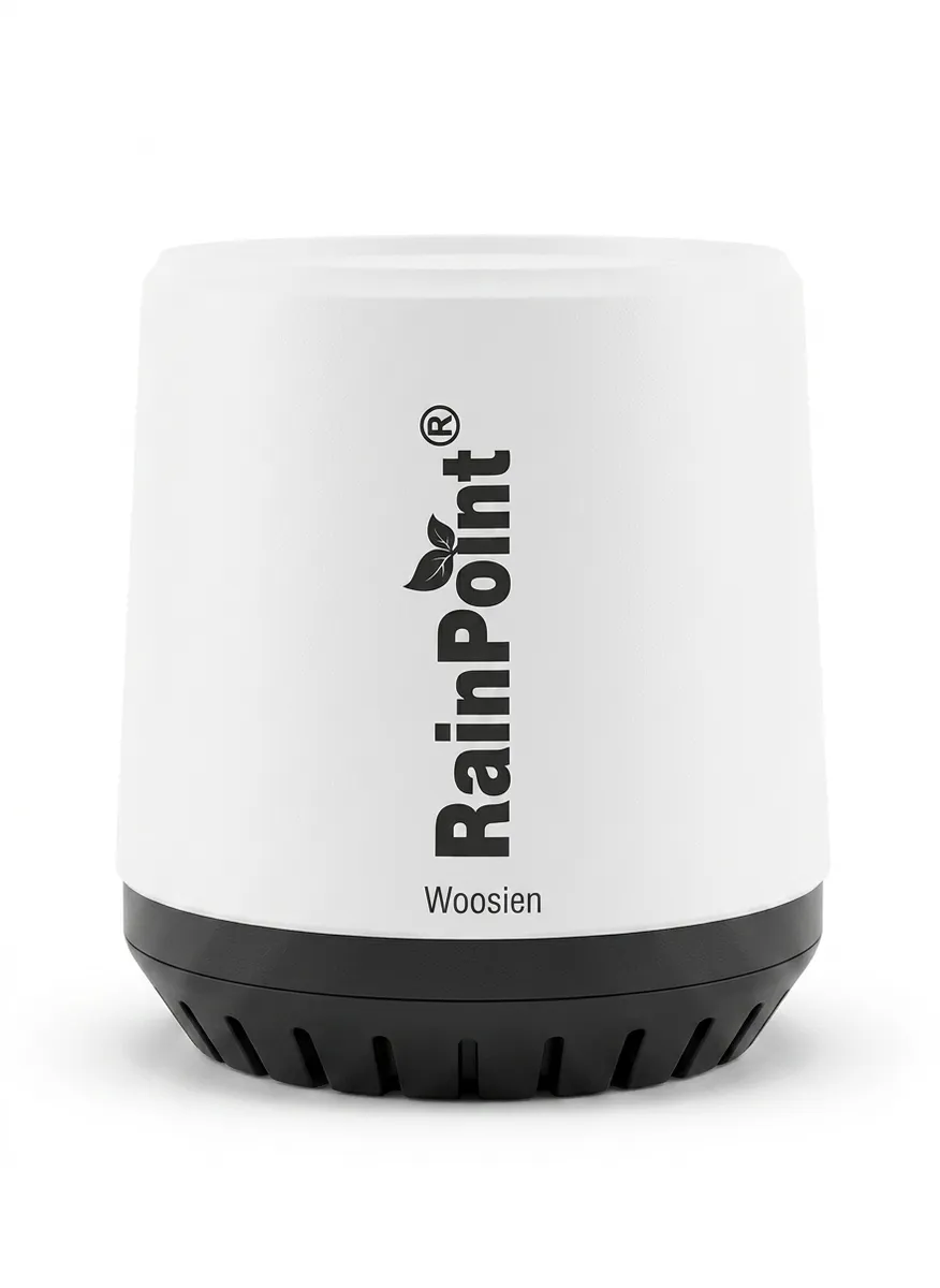 Woosien Wireless Smart Rain Gauge with Accurate Monitoring Via App