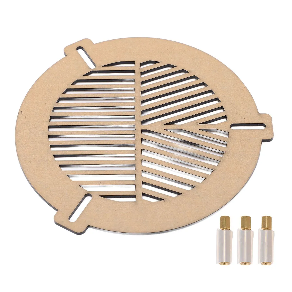 Acrylic fishbone focus mask for telescopes