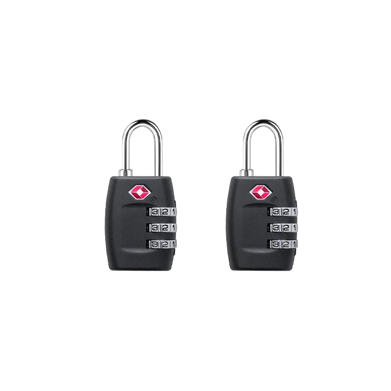 TSA Customs Password Lock, Luggage Lock, Luggage Zipper - Two Pack