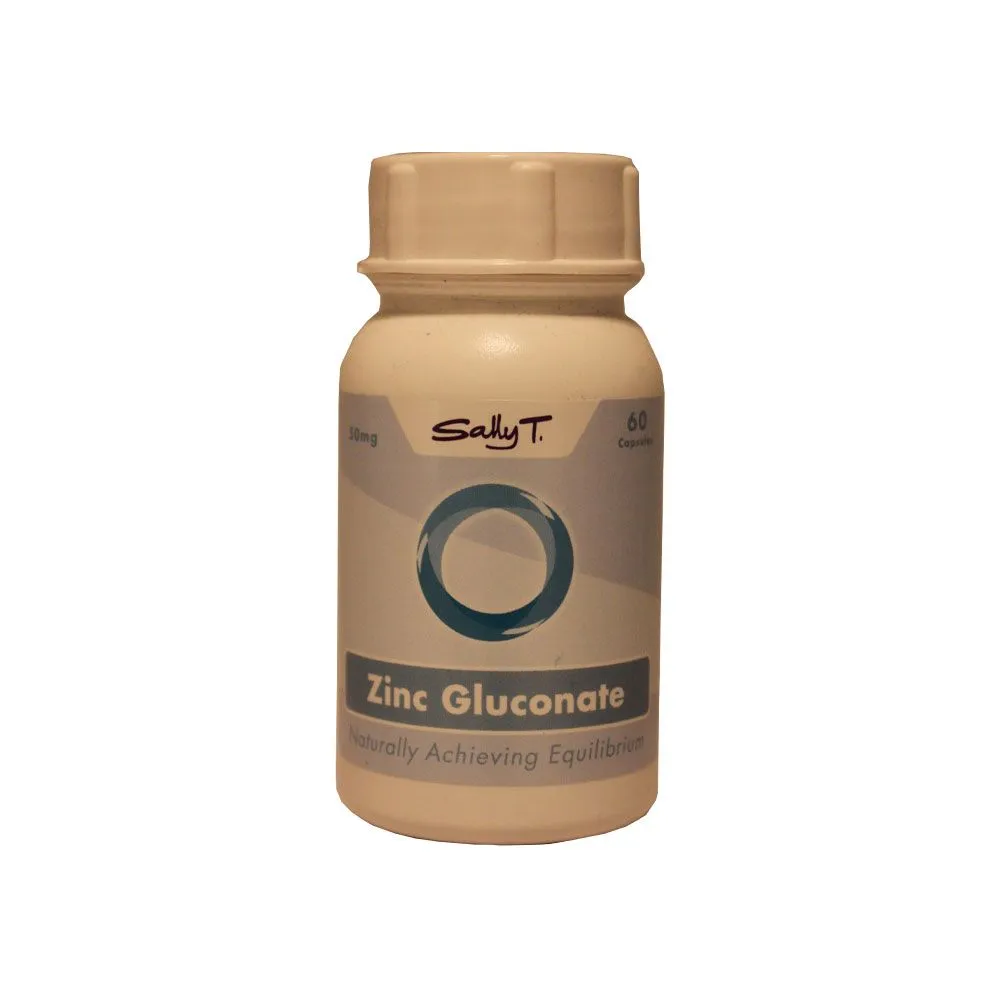 Sally T. Zinc Gluconate Cell Protection 50mg - 60 Caps