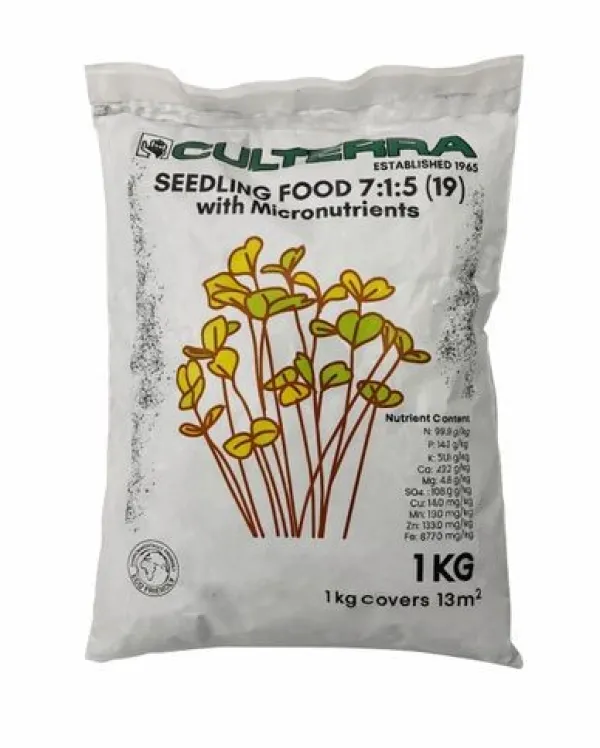 Culterra - Seedling Food - 7:1:5 - 19 with Micronutrients - 1kg