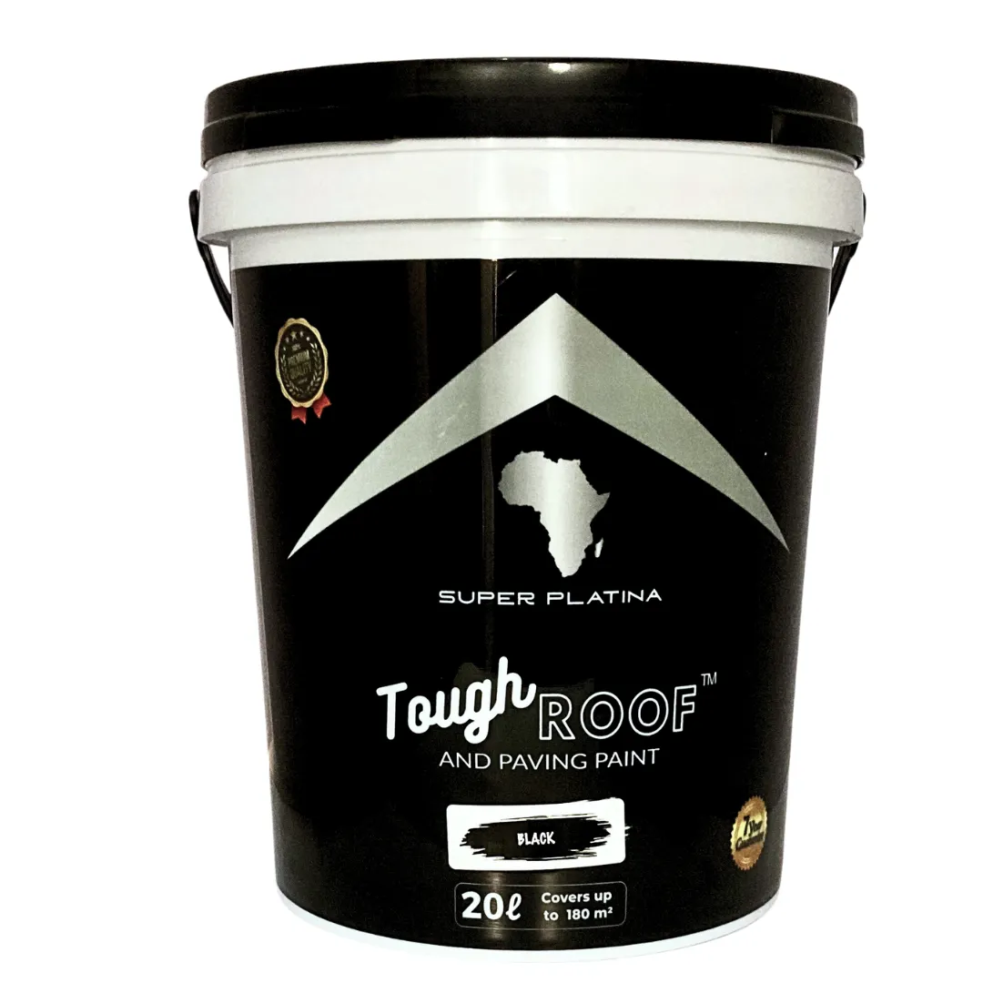 Super Platina - 20L Super Platina Tough Roof and Paving Paint - Black