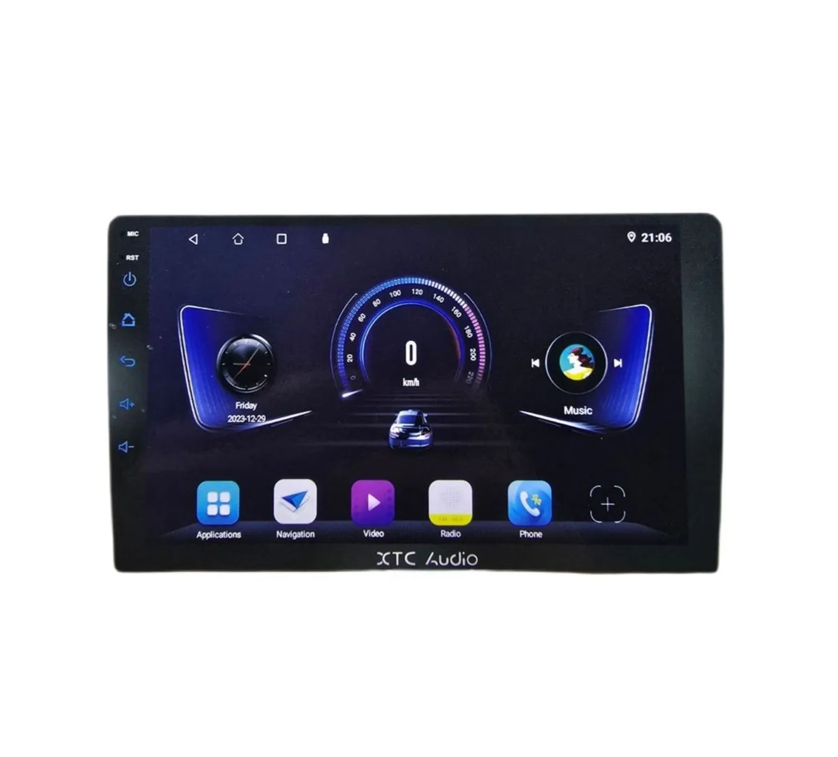 XTC Audio - Fisher 9" Media Player with Carplay/Android Auto