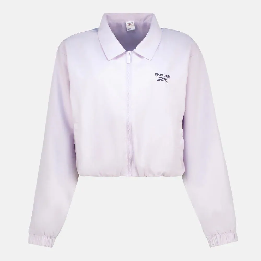 Women Digital Gleam Nylon Relaxed Track Jacket