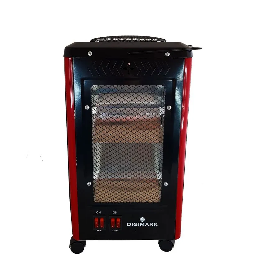 Digimark 10 Bars /5 Sides Electric Heater DGM-Qhs10 - Black