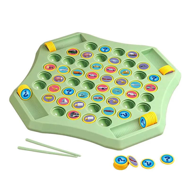 Memory Flip Chess - Observation and Concentration Training Toy for Children - Animal