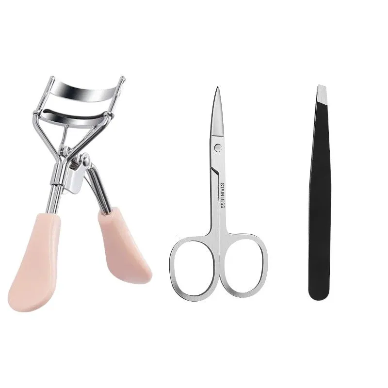 3-Piece Eyelash and Eyebrow Grooming Set - Multicolor