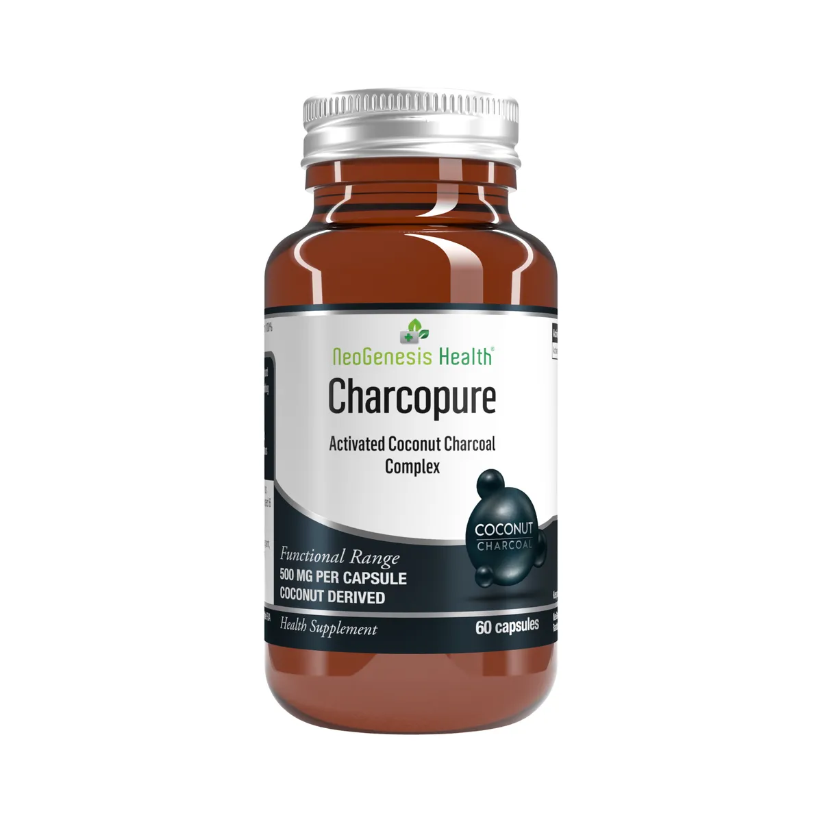 CharcoPure | 500mg High-Activity Detox Complex | Sustainably Sourced