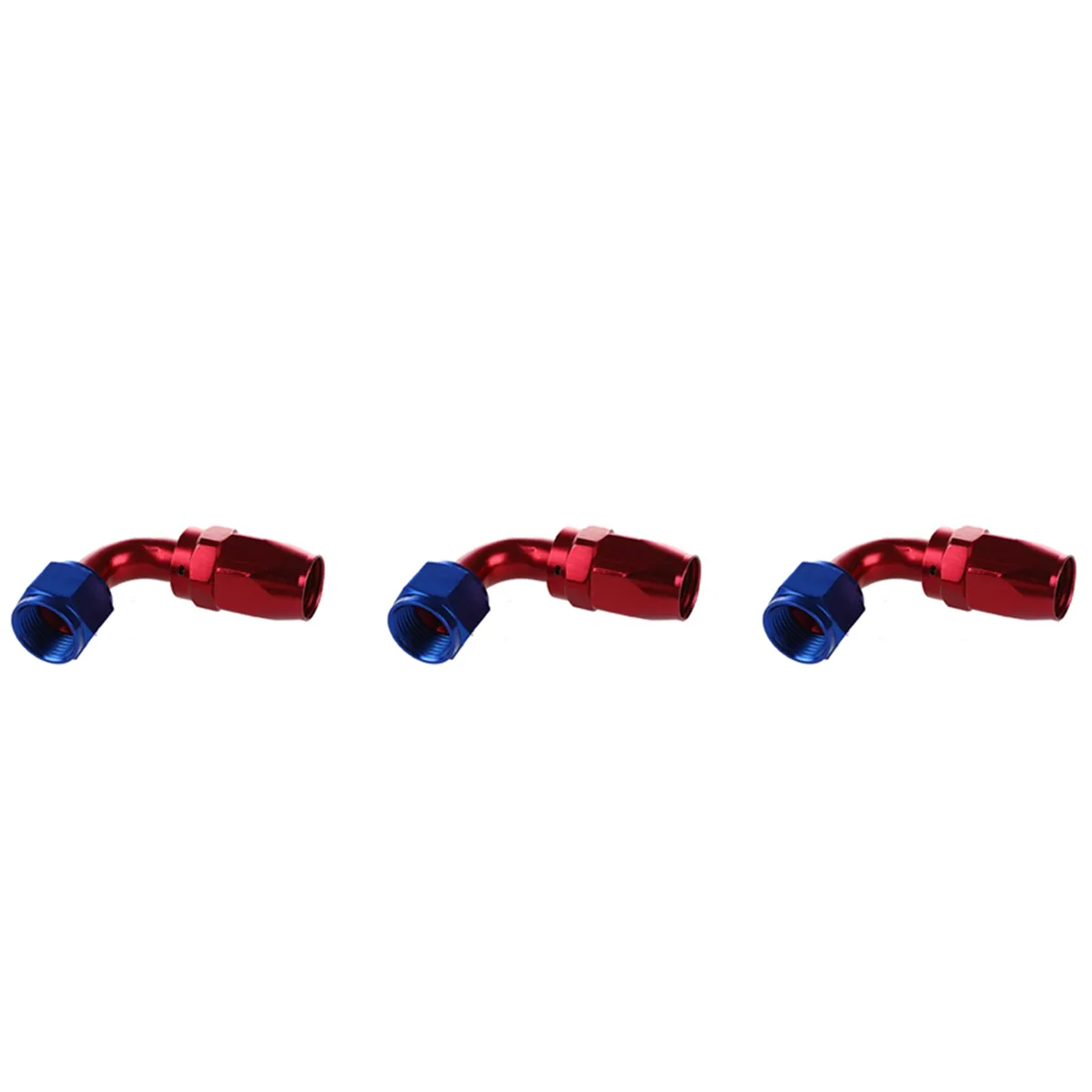 An10/90 Degree Swivel Oil Fuel Hose End Fitting Adapter Aluminum
