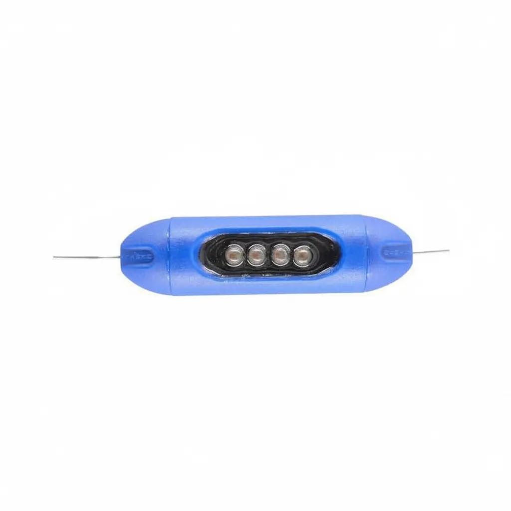 Weatherproof LED Electric Fence Voltage Indicator Light - Blue