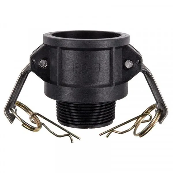 Camlock Pp Type B Female Coupler X Male Bsp 25mm
