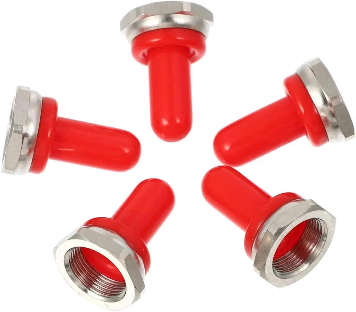 12mm Button Head Waterproof Cap 5 Pieces Toggle Switch Accessories Marine