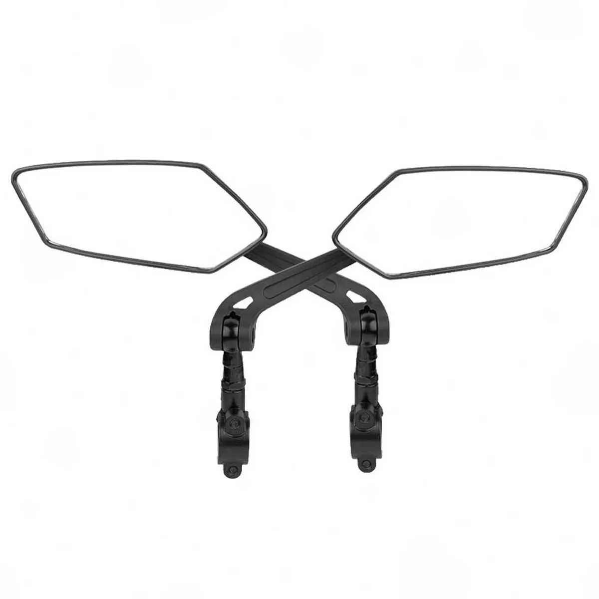 1 Pair 360 Rotatable Bike Mirrors, Adjustable Handlebar Mirror for eBike