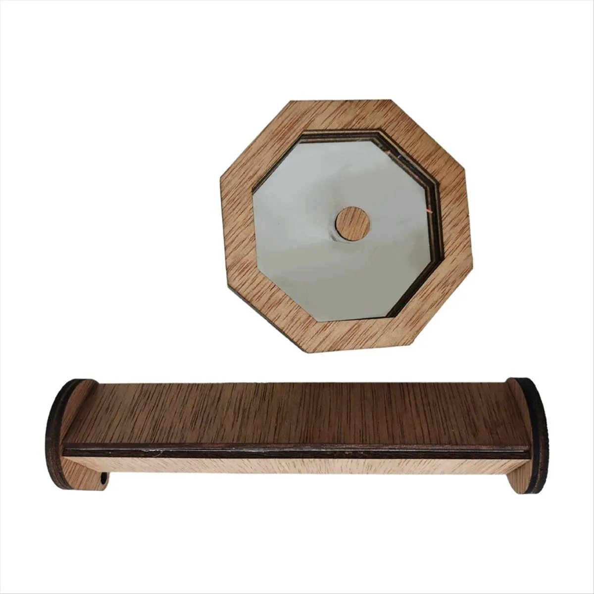 Wooden Diy Kaleidoscope Kit Outdoor Kids Toys