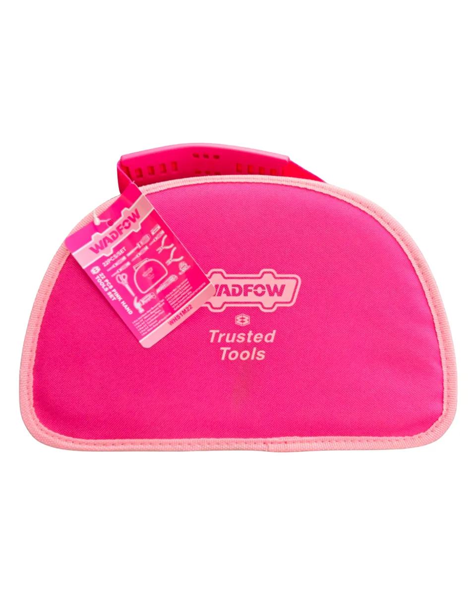 22-Piece Pink Hand Tools Set