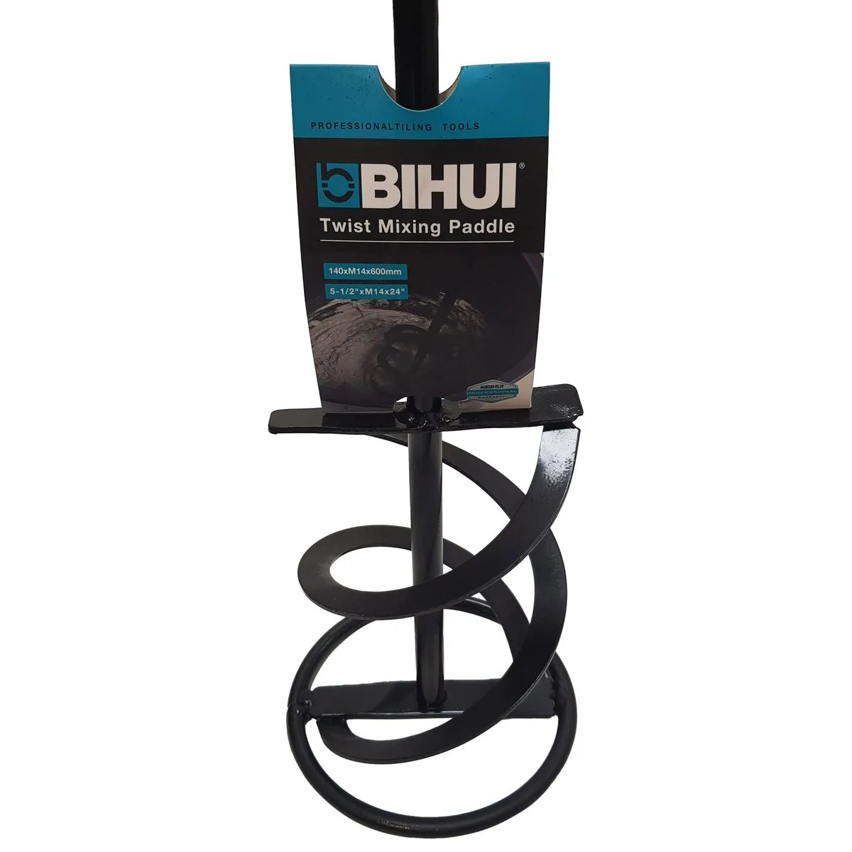 Mtools - Bihui Twist Mixing Paddle 140 x M14 x 600mm