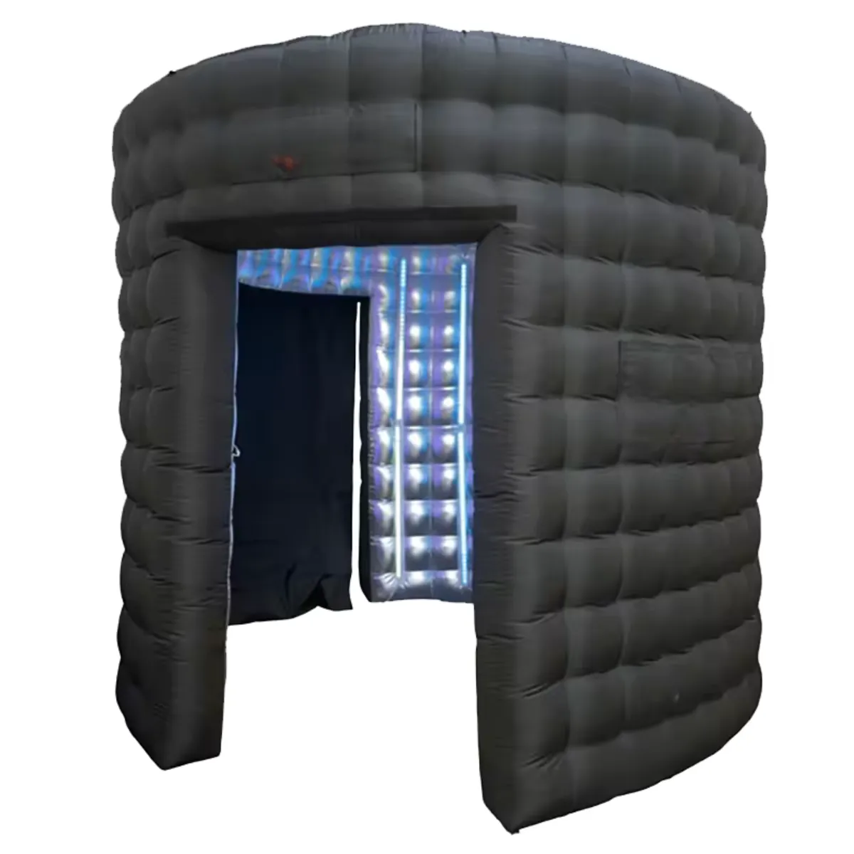 Inflatable LED 360 Photo Booth Enclosure with LED lighting