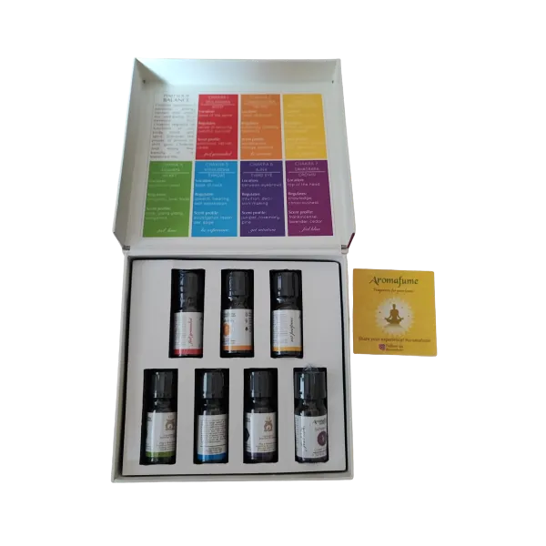 Aromafume Chakra Balancing Essential Oil Blends