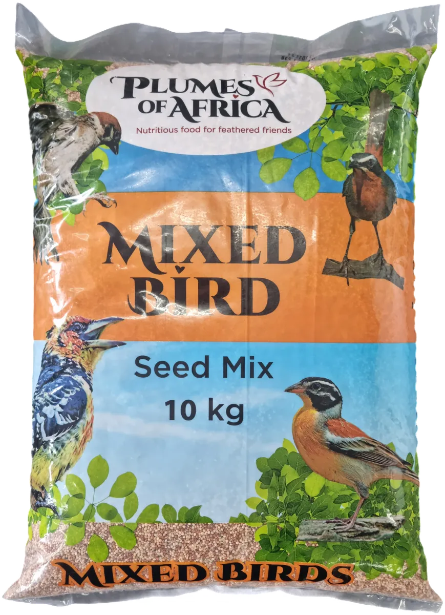 Plumes Of Africa Mixed Bird Seed - 10kg