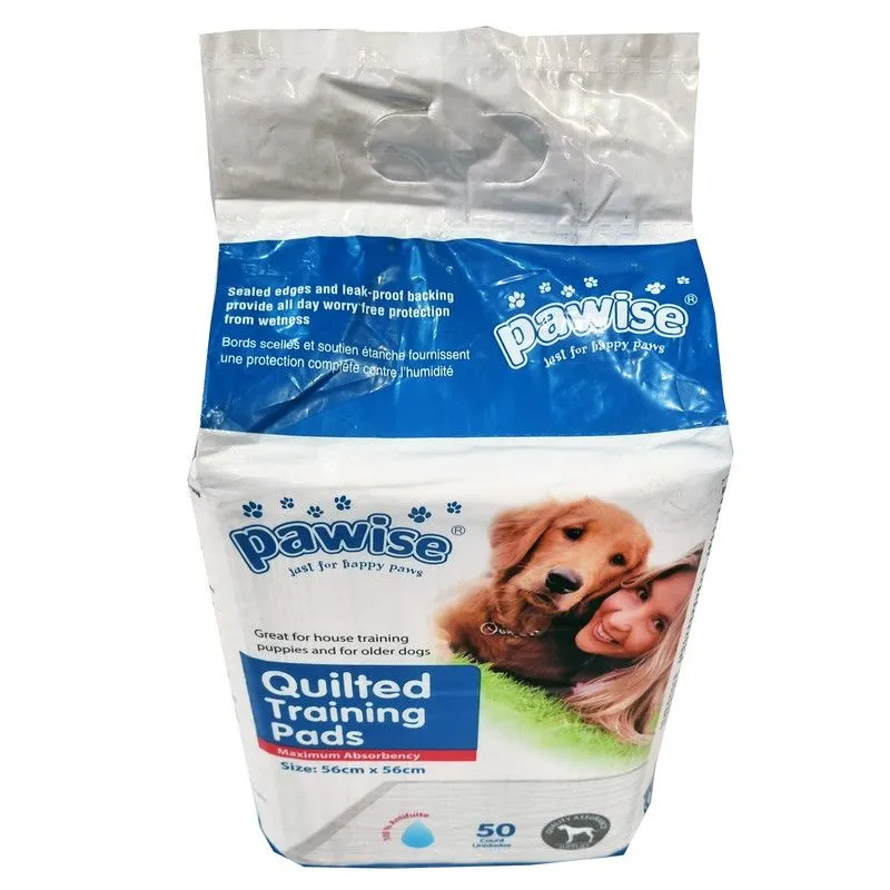 Pawise Quilted Training Pads | 50 pads