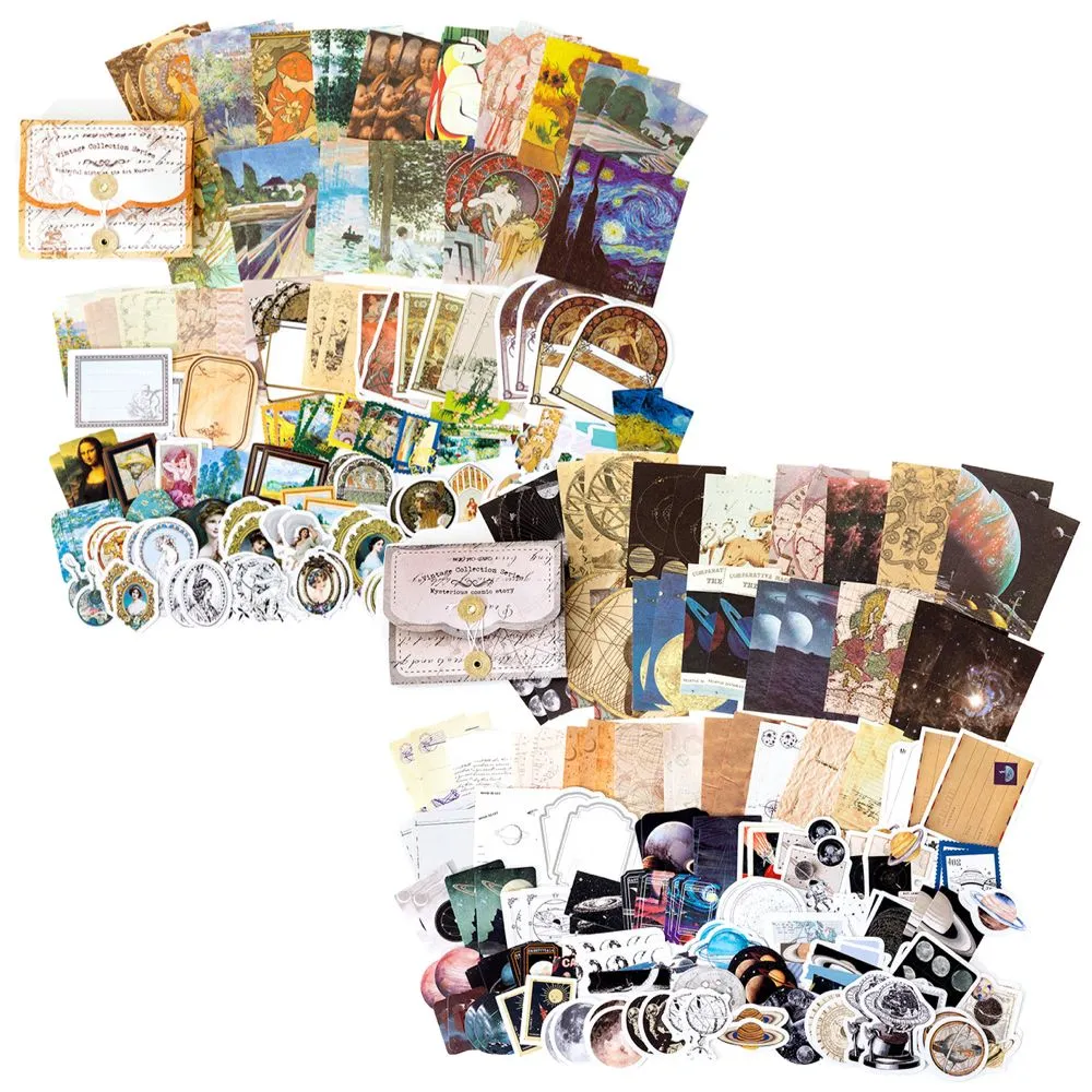 Craft 300 Piece All Inclusive Cool Scrapbooking Journaling Jumbo Kit Pro