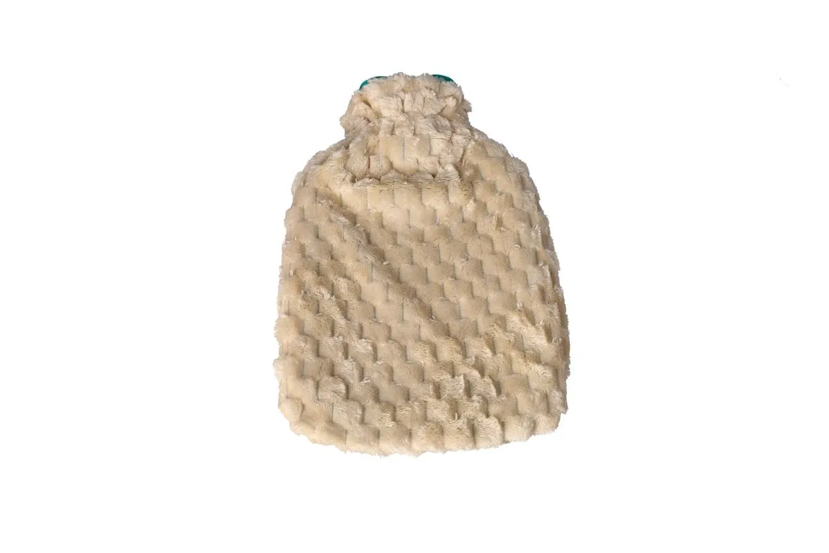 Hot Water Bottle Feet Warmer Bag - Brown