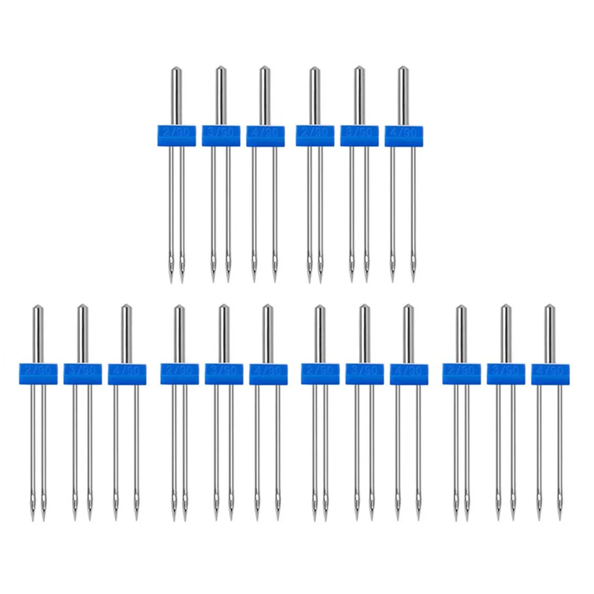 Twin Needles Set for Household Sewing Machines