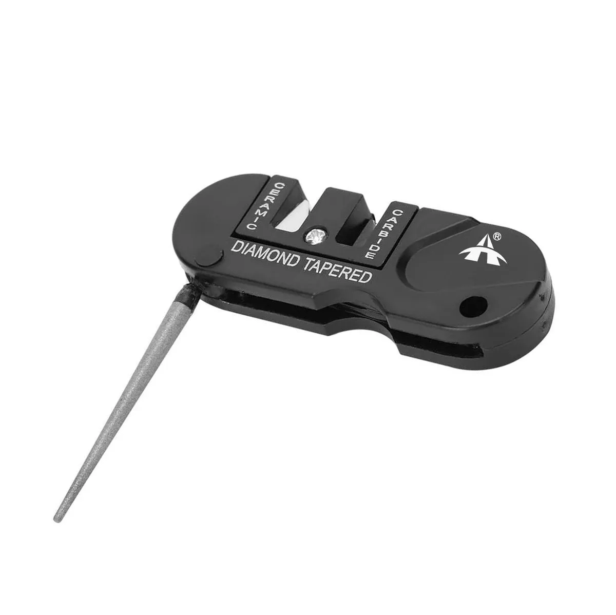 ALANES Multi-Functional Pocket Knife Sharpener for Outdoor and Kitchen