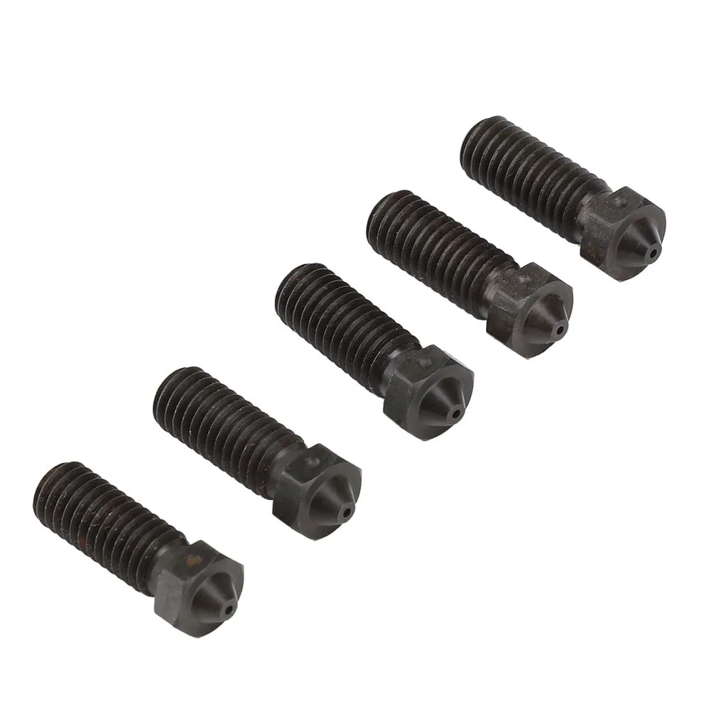 5-Pack Hardened Nozzles - 0.4mm
