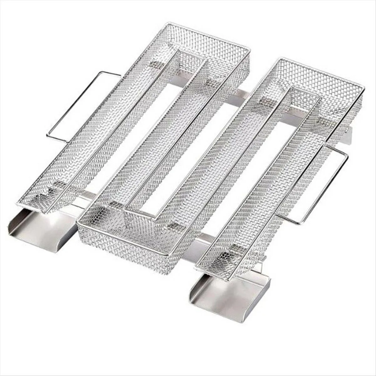 Pellet Smoker Tray Box for BBQ Grill 8.9 X 6.9 Inch for Cheese, Fish Grill