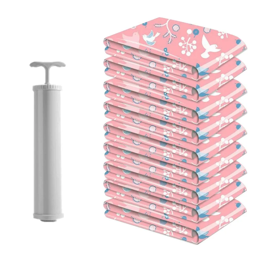 11 Pieces/Set Thickened Vacuum Storage Bags For Plush Toys Quilts Clothes