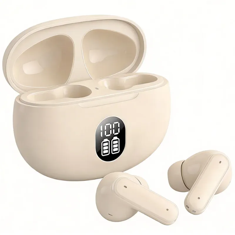 Wireless Earbuds Bluetooth 5.4 HiFi Bass LED Display Gaming