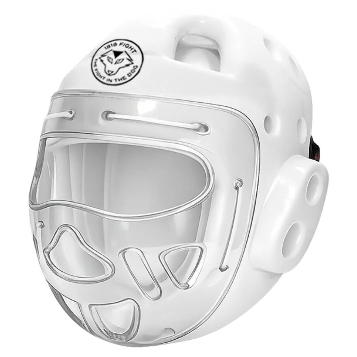 Combat Helmet - Karate, Taekwondo & MMA Full Face Head Protection