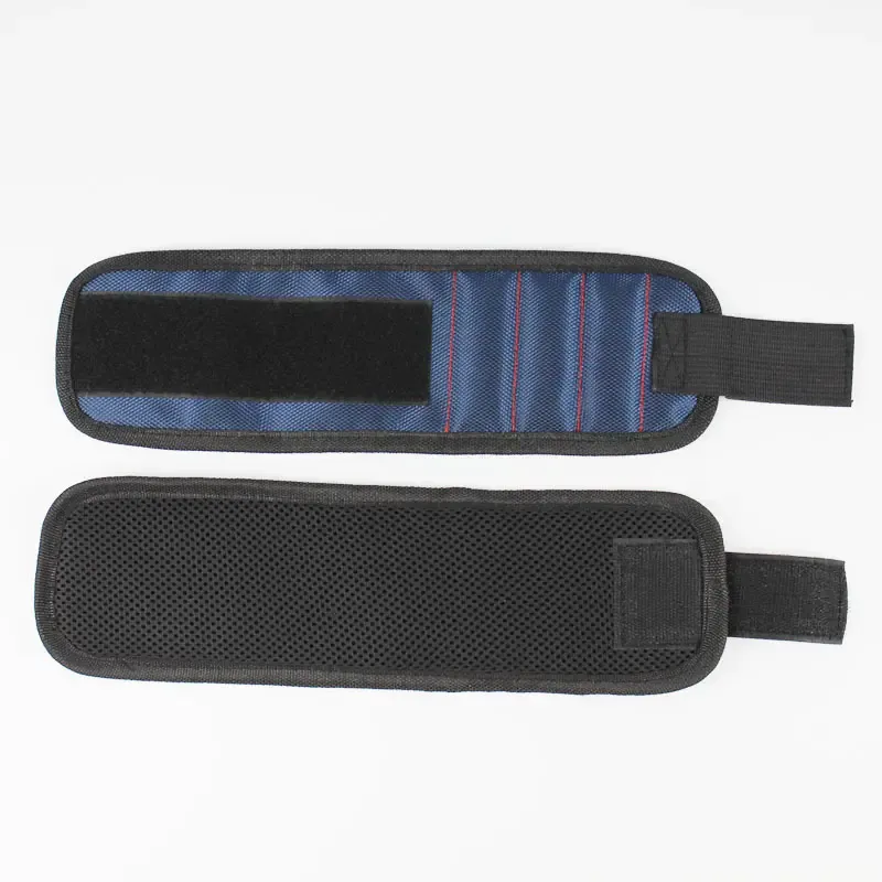 Magnetic Wrist Band Tool Holder Armband - Navy Blue