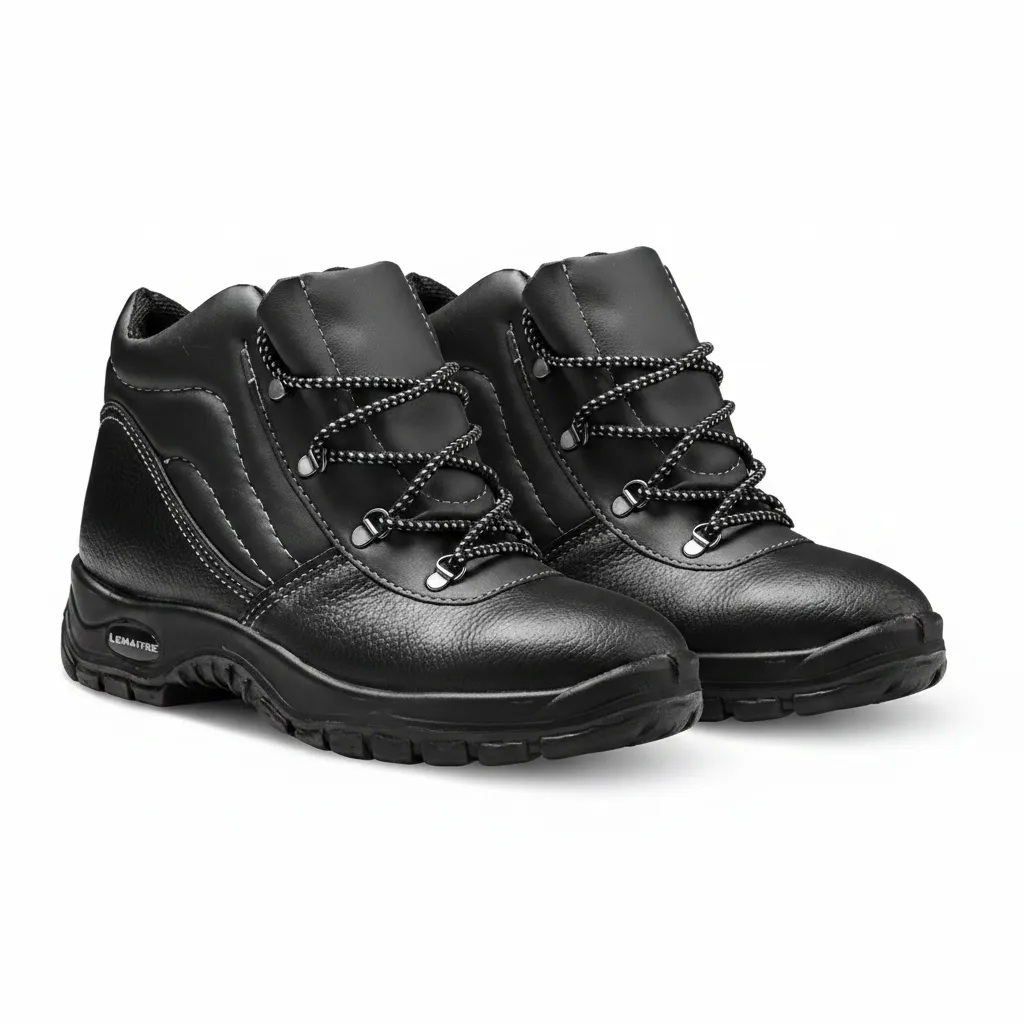 Lemaitre - Safety Boots Black Composite Toe Size 8 for Industrial - 2 Pack