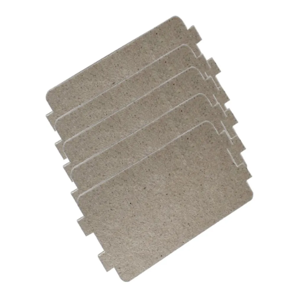 5Pcs Microwave Oven Cover Sheet Universal Repairing Mica Plate
