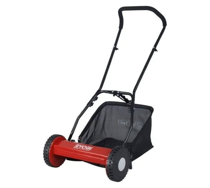 Push Reel Mower - 380 mm Cutting Width Manual Lawn Mower