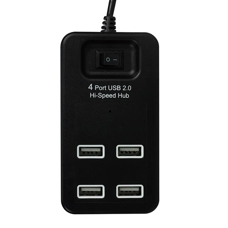 7 Port USB 2.0 Hub with Switches Compatible with Computer - 4PORT-1.2m