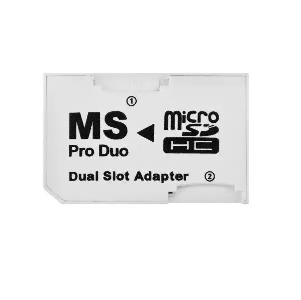 Micro SD to Pro Duo Converter - ProDuo MicroSD Dual Slot