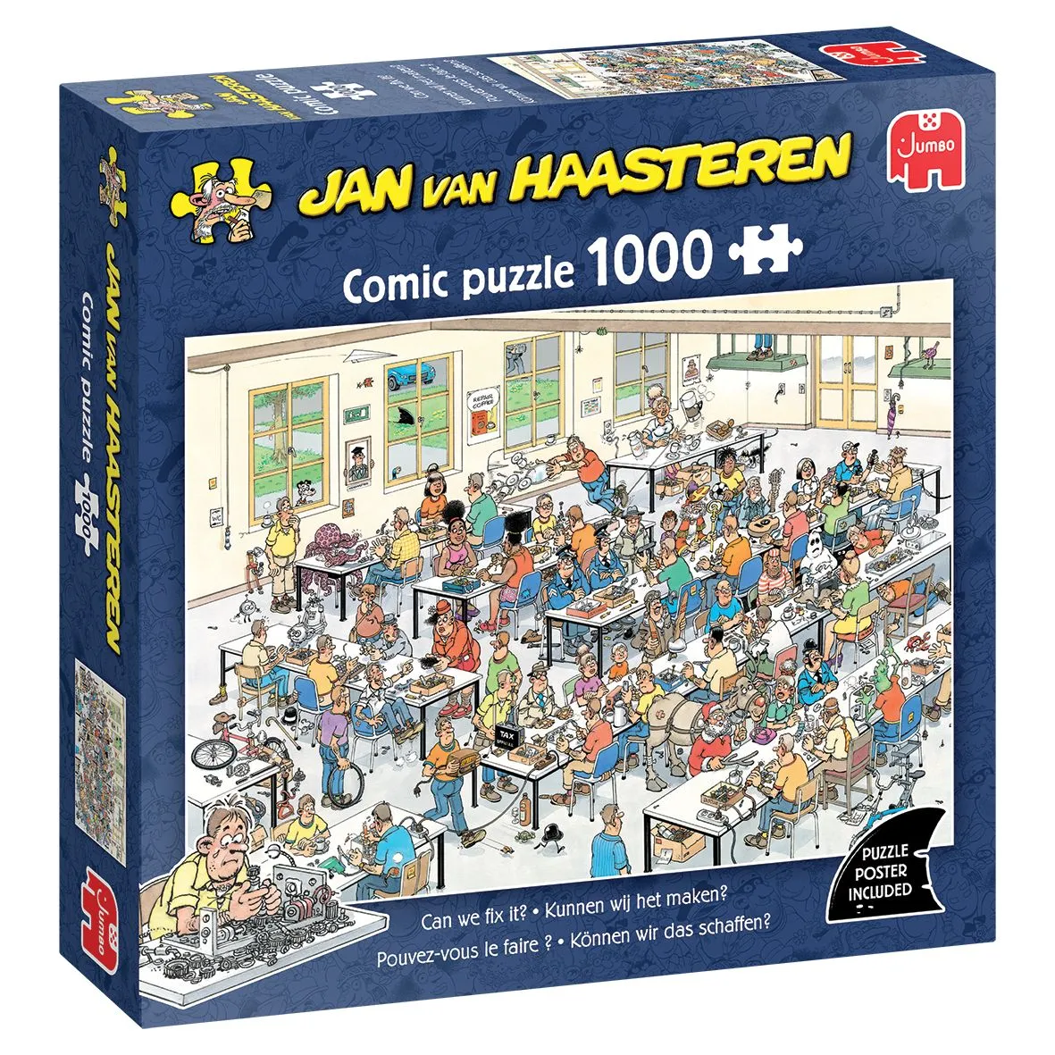 Jumbo Jan van Haasteren - Can we fix it? - 1000 piece Puzzle