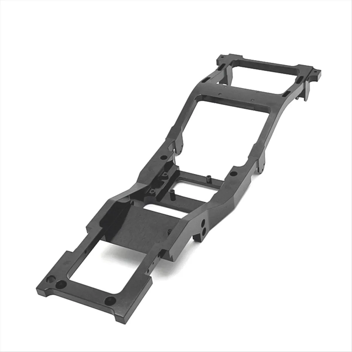 Mn82 Lc79 Rc Car Chassis Frame 1/12 Rc Car Parts Black
