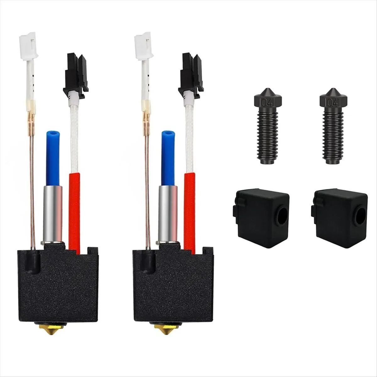 2 Pcs Print Head Hotend for Anycbic Kobra 2/Kobra 2 Compatible with None